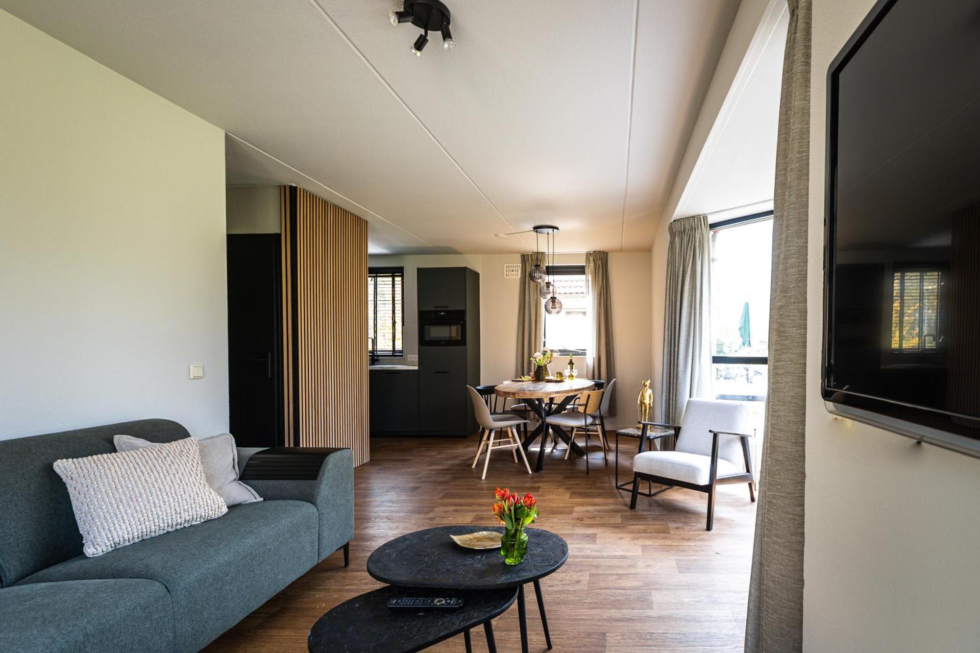 Luxe Vakantiehuisje - Sauna - Natuur - Strand Ewijk 外观 照片